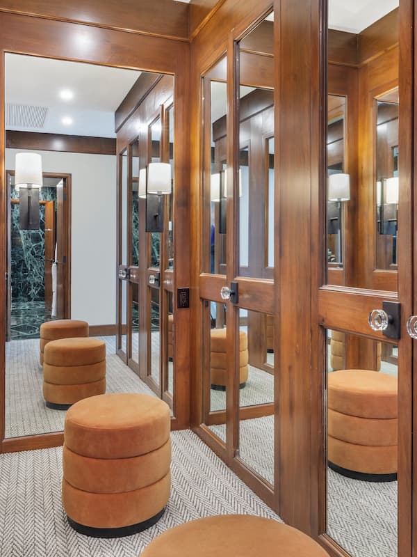 Premium bedding, down comforters, pillowtop beds, in-room safe