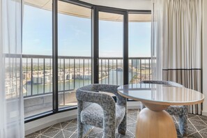 Premium bedding, down duvets, pillow-top beds, in-room safe