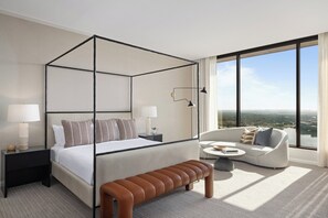 Premium bedding, down comforters, pillowtop beds, in-room safe - Omni Las Colinas Hotel (Irving)