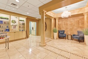 Couples treatment room(s), sauna, body treatments, aromatherapy