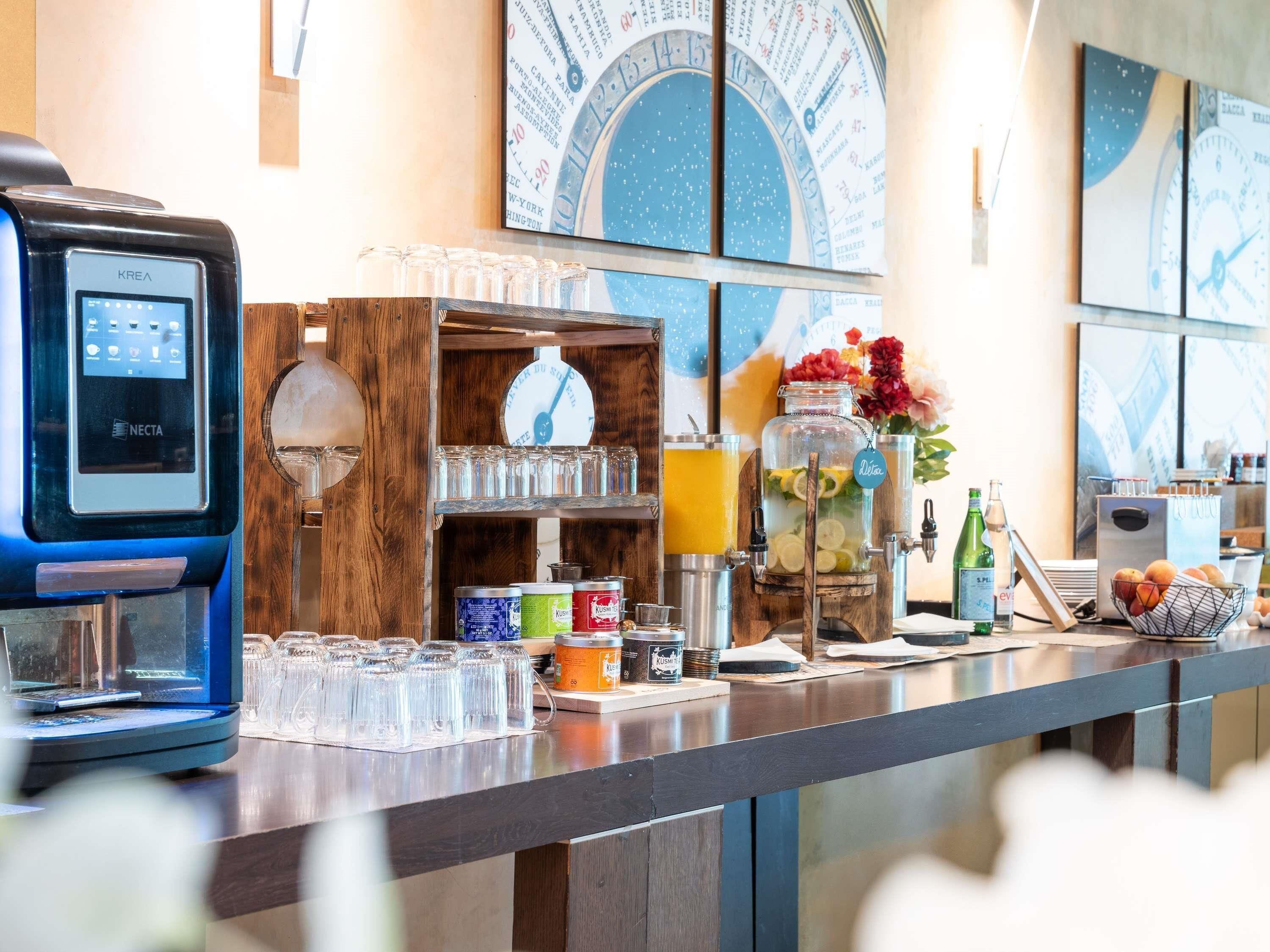 Dagelijks ontbijtbuffet (EUR 18.50 per persoon)