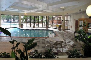 Indoor pool, outdoor pool