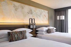 Roupas de cama premium, edredons de pluma, escrivaninha