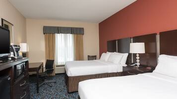 In-room safe, desk, iron/ironing board, free cribs/infant beds