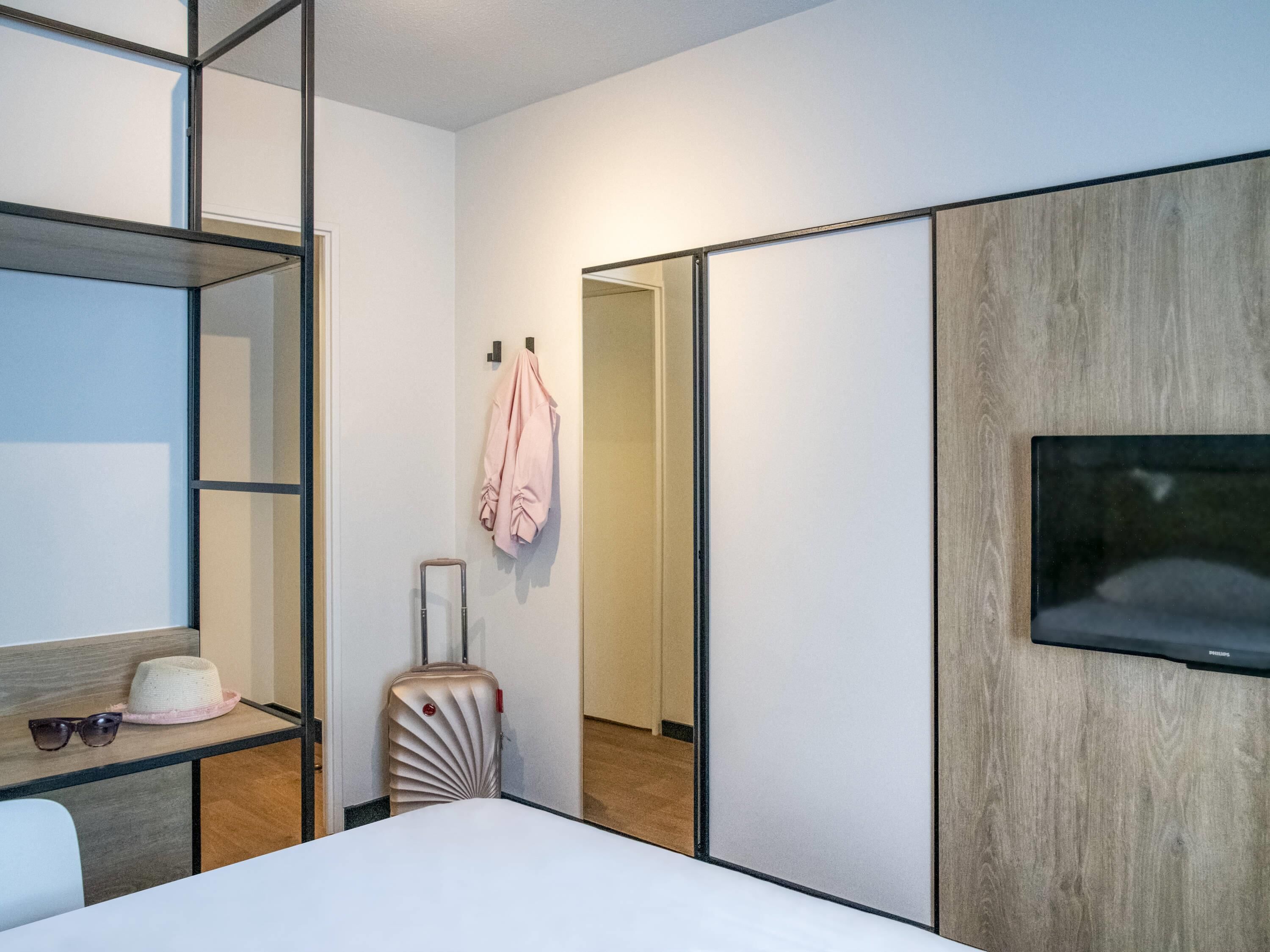 In-room safe, individually decorated, desk, blackout curtains