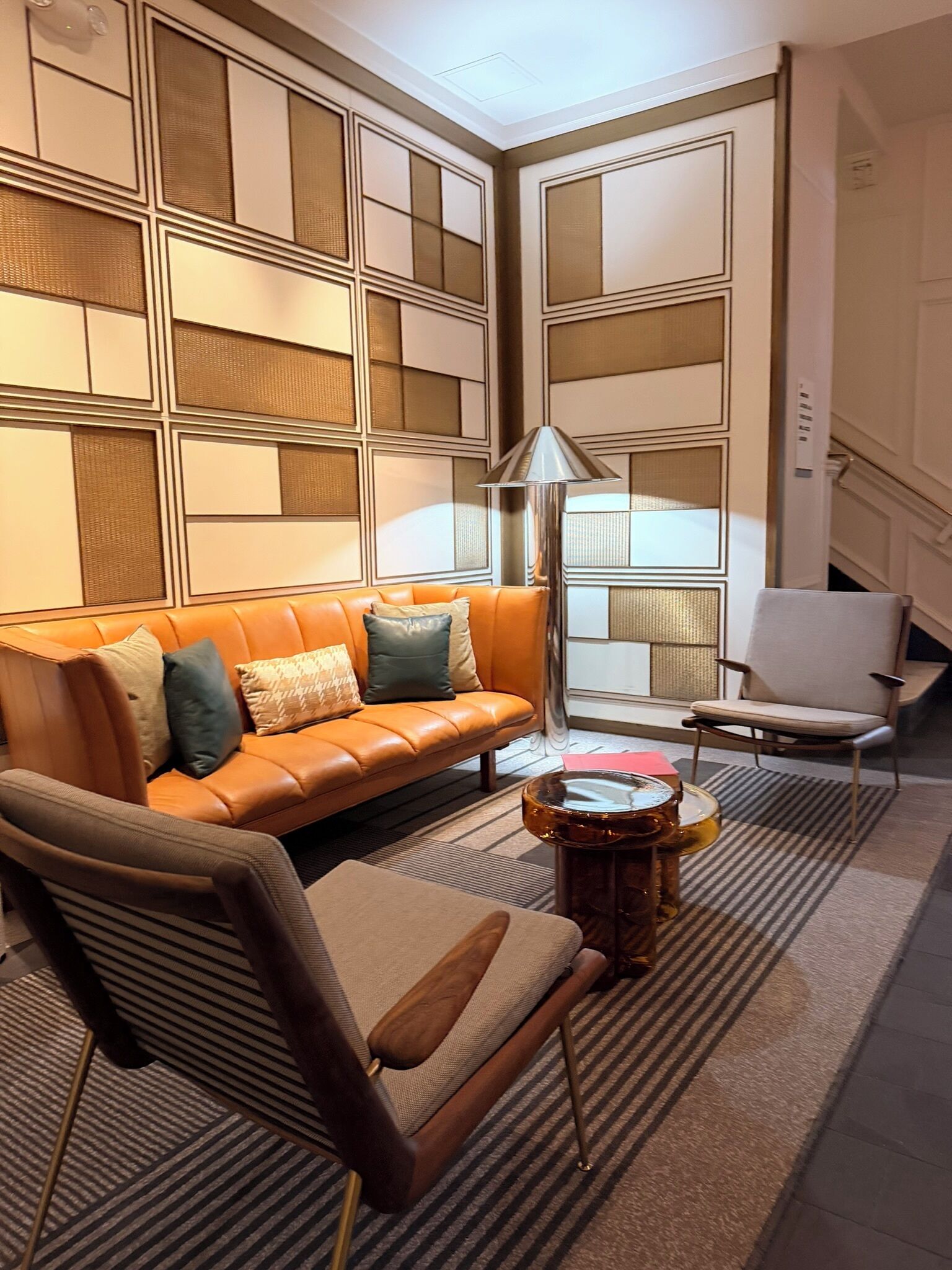 Sitzecke in der Lobby