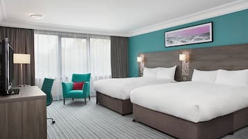 Desk, iron/ironing board (on request), WiFi (free), bed sheets