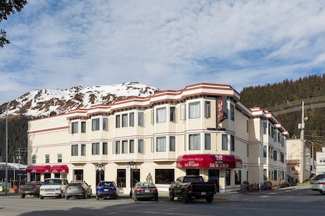 Front of property. Hotel Seward
