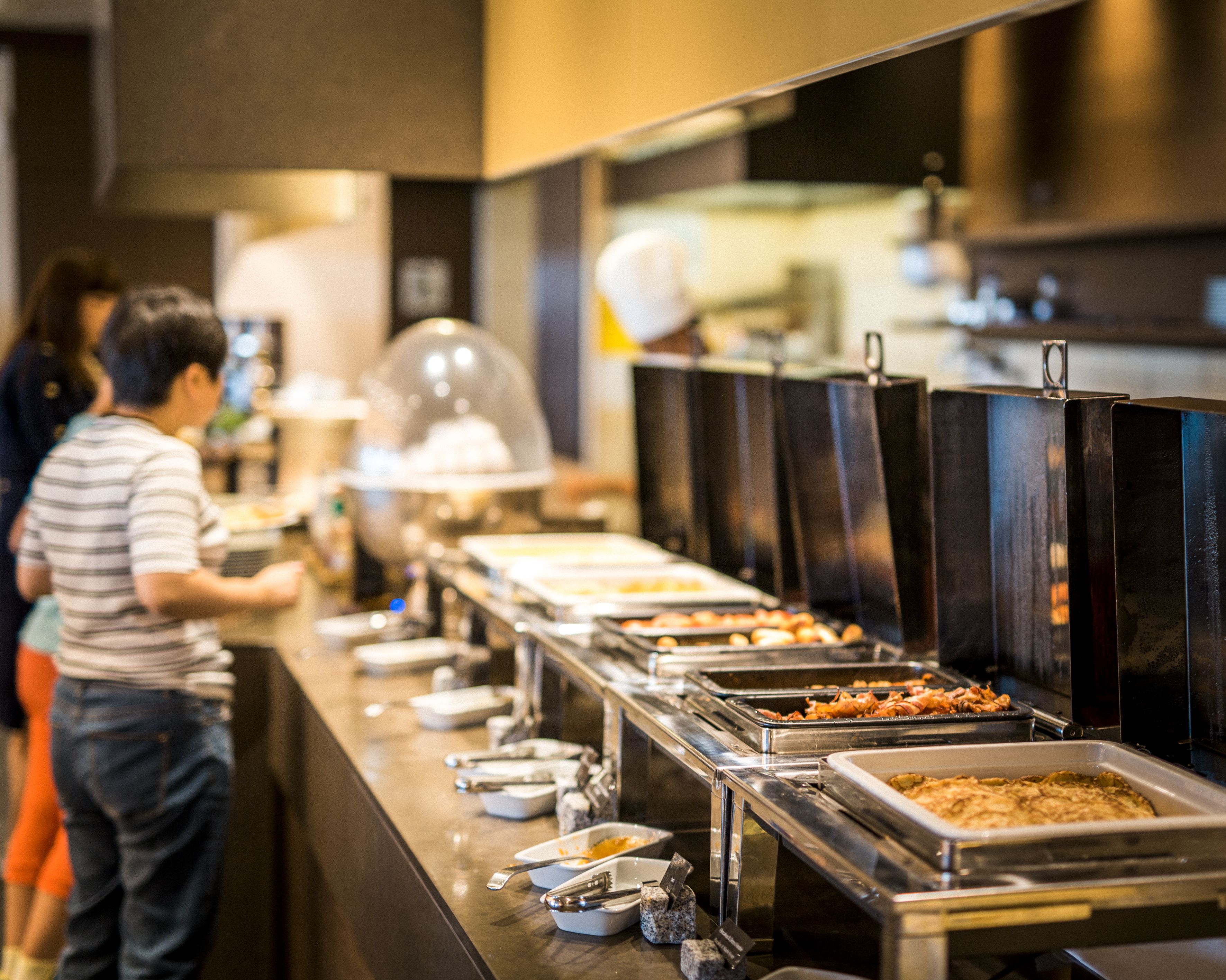 daily buffet breakfast (chf 32 per person)