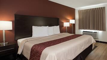 Standard Room, 1 King Bed, Non Smoking | Desk, free WiFi, bed sheets