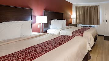 Standard Room, 2 Katil Ratu (Queen), Non Smoking | Meja, Wi-fi percuma, cadar katil