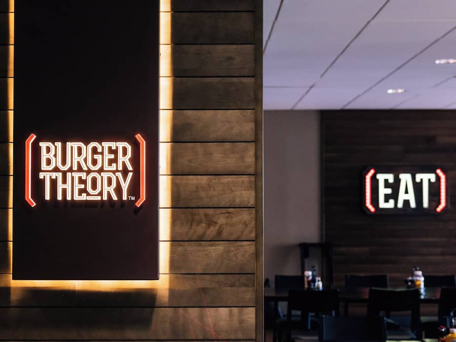 Breakfast, lunch and dinner served