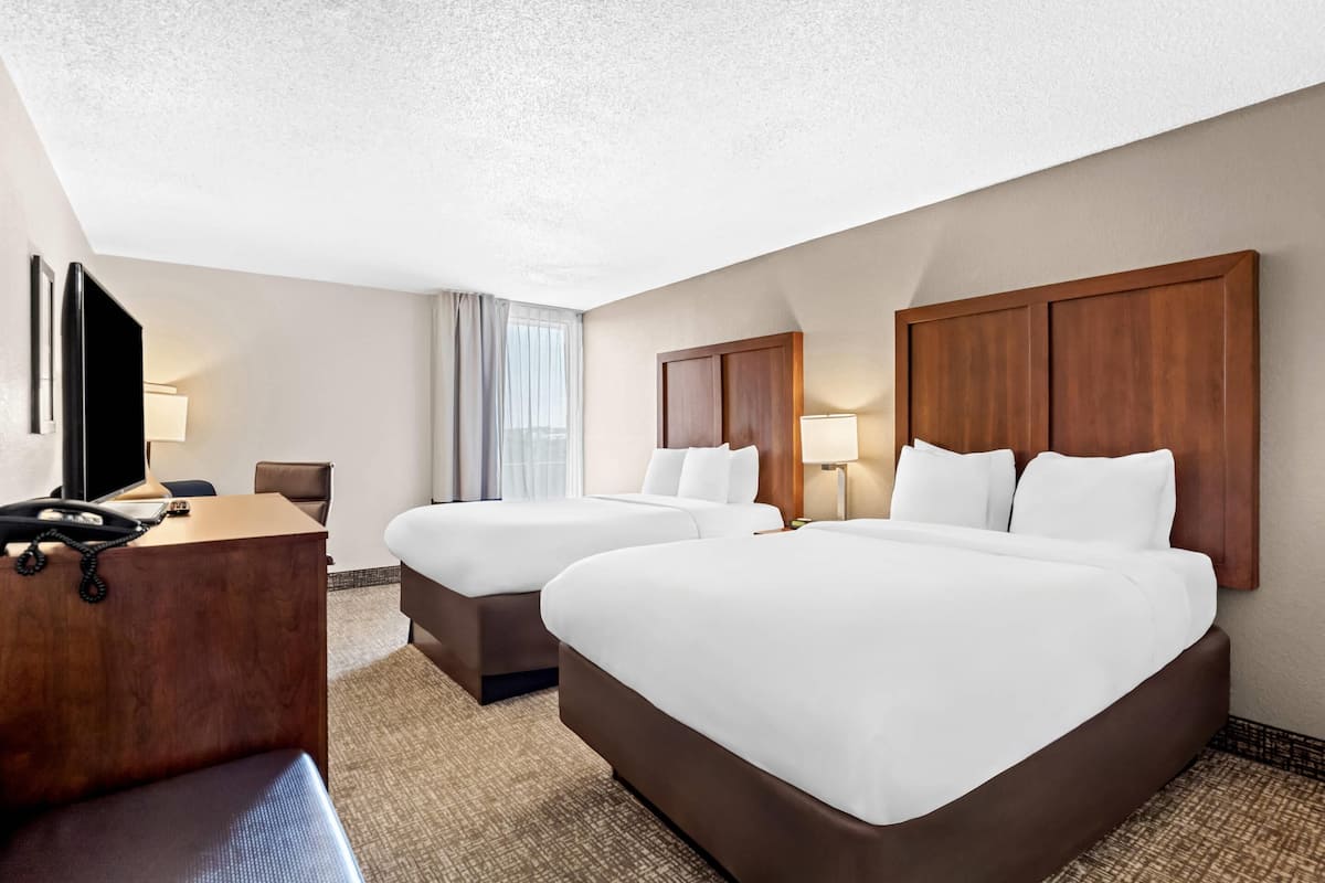 Standard Room, 2 Double Beds, Non Smoking