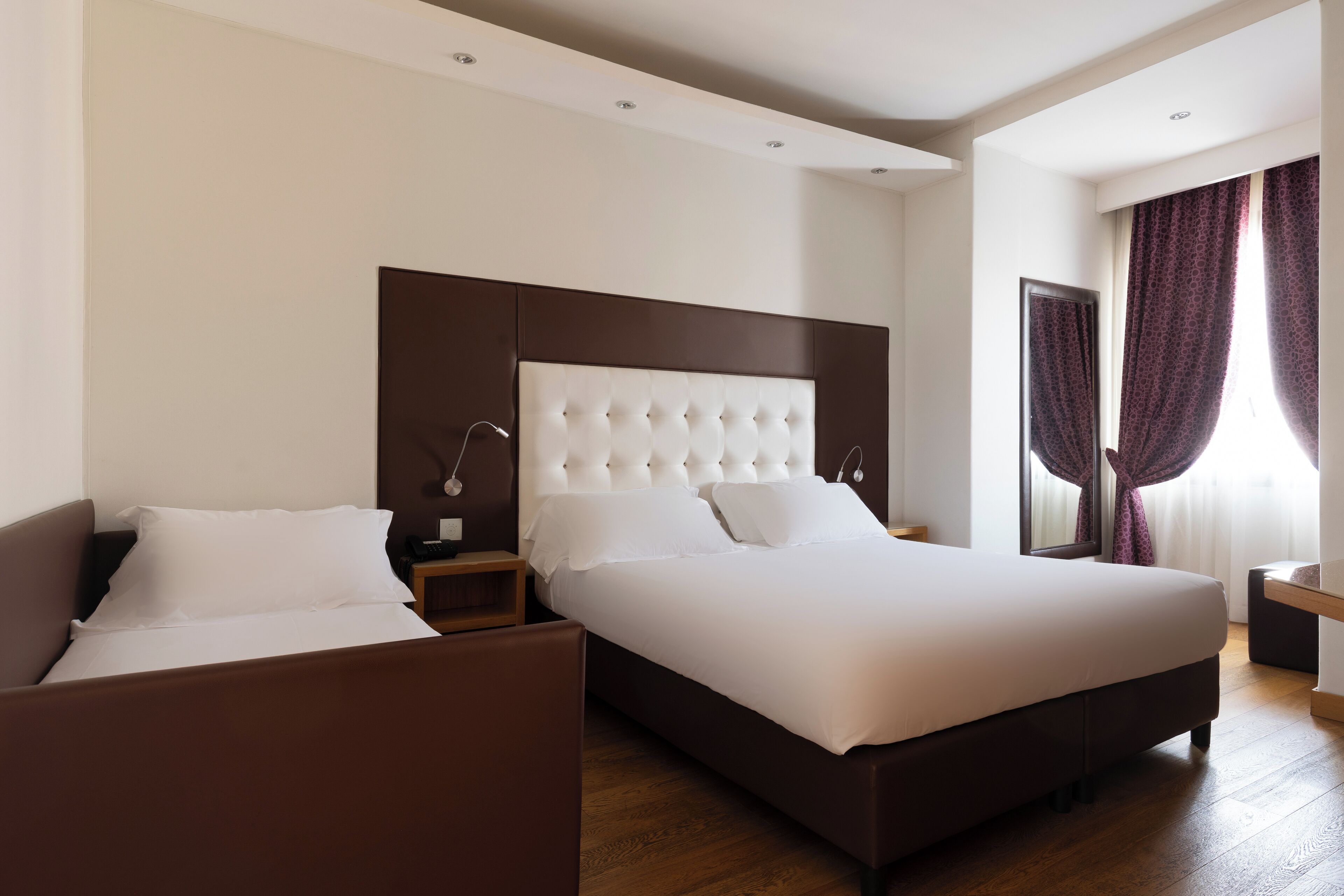 triple room | minibar, in-room safe, desk, blackout curtains