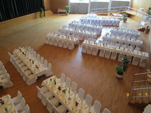 Innenbereich für Hochzeiten