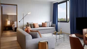 1 chambre, couette en duvet d'oie, minibar