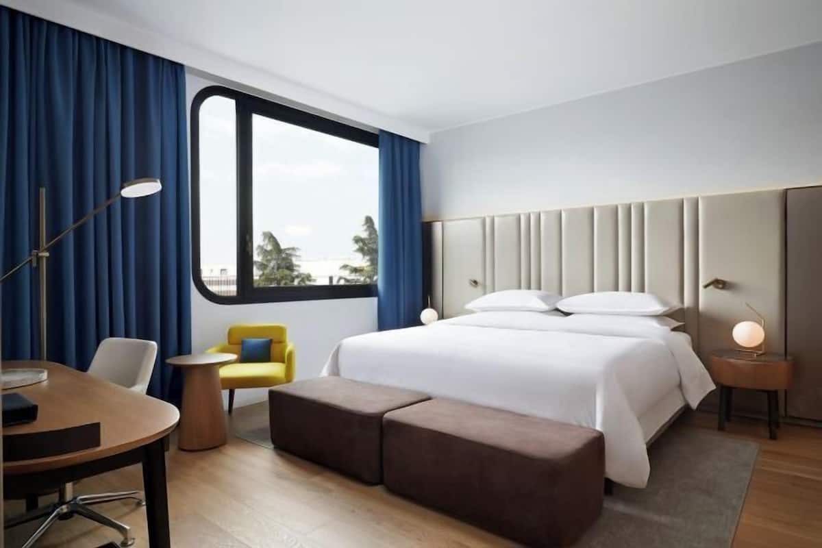 1 chambre, couette en duvet d'oie, minibar