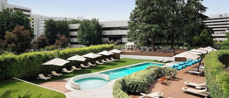 Seasonal outdoor pool