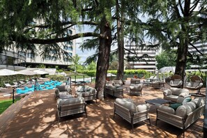 Seasonal outdoor pool