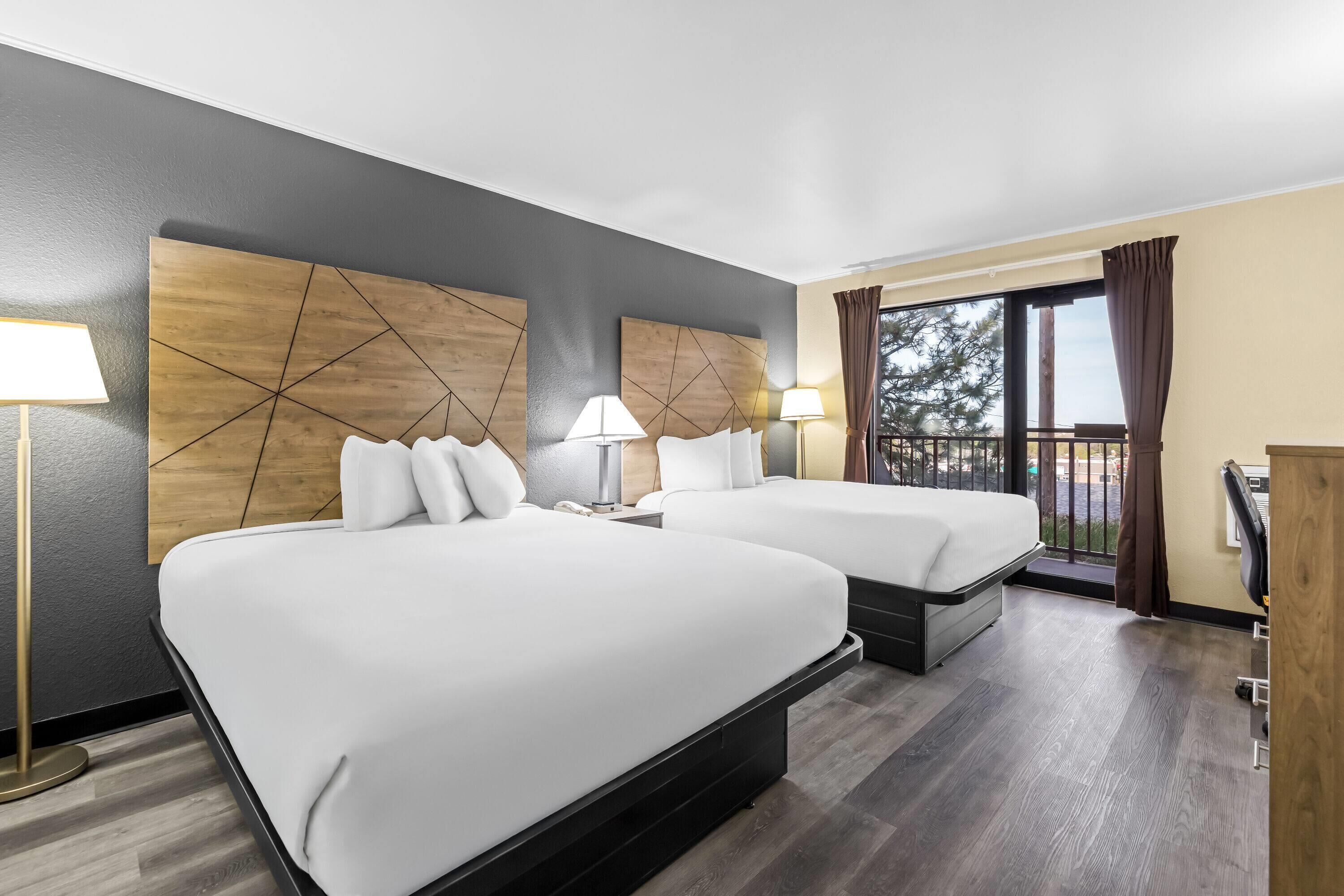 Room, 2 Queen Beds, Non Smoking | Soundproofing, iron/ironing board, free WiFi, bed sheets