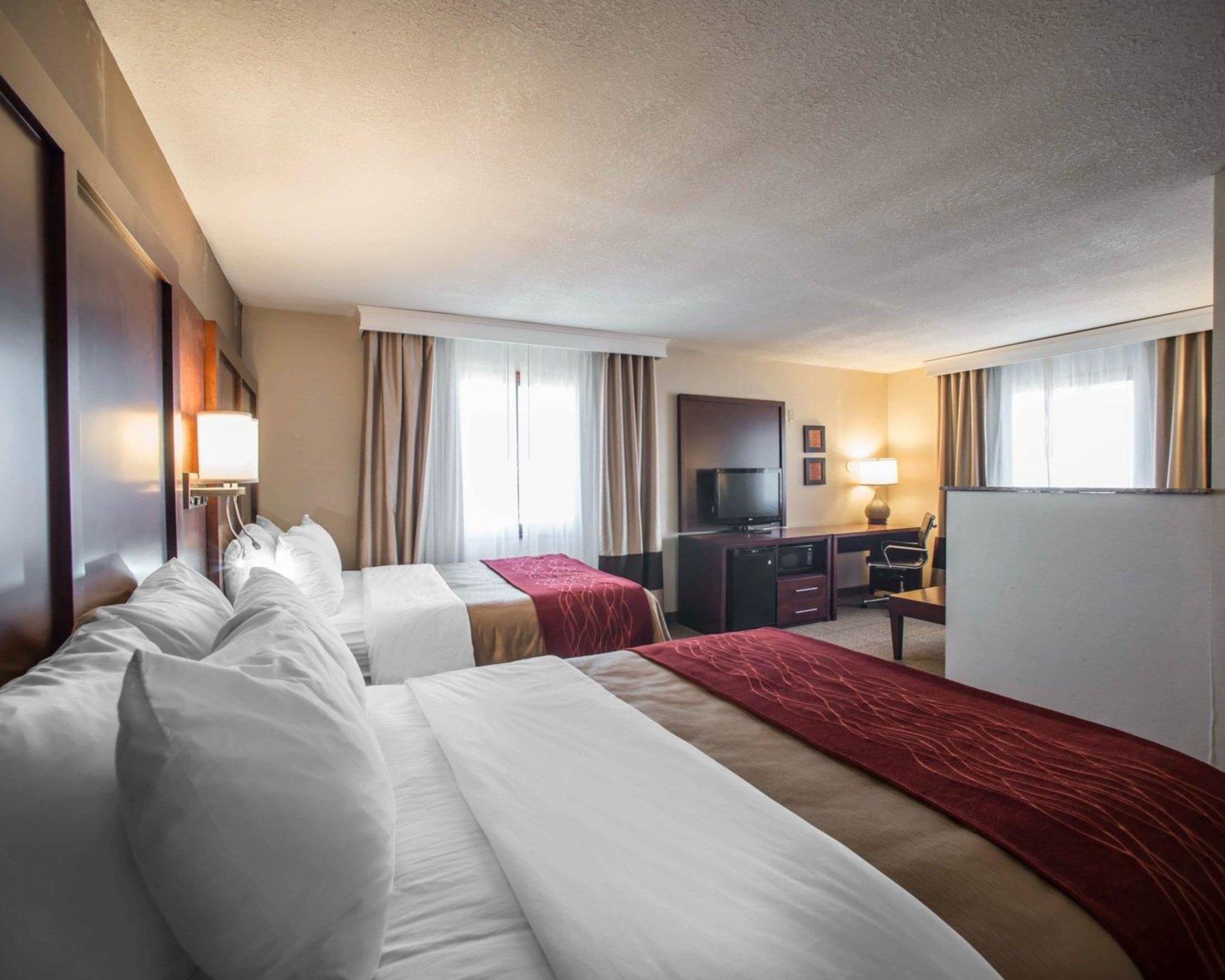 Pillow-top beds, iron/ironing board, free cots/infant beds, free WiFi