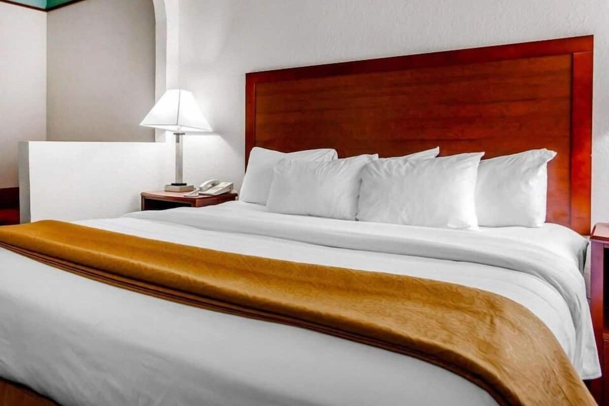 Individually furnished, blackout curtains, iron/ironing board