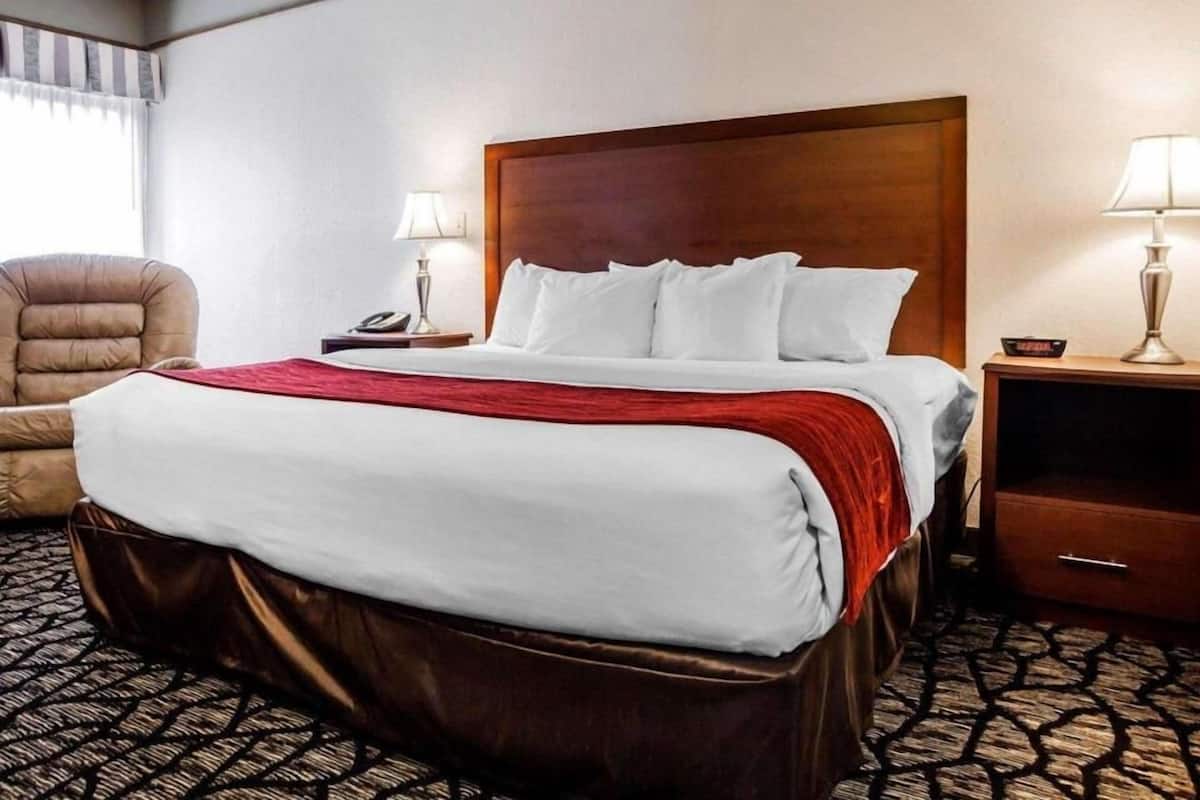 Individually furnished, blackout curtains, iron/ironing board