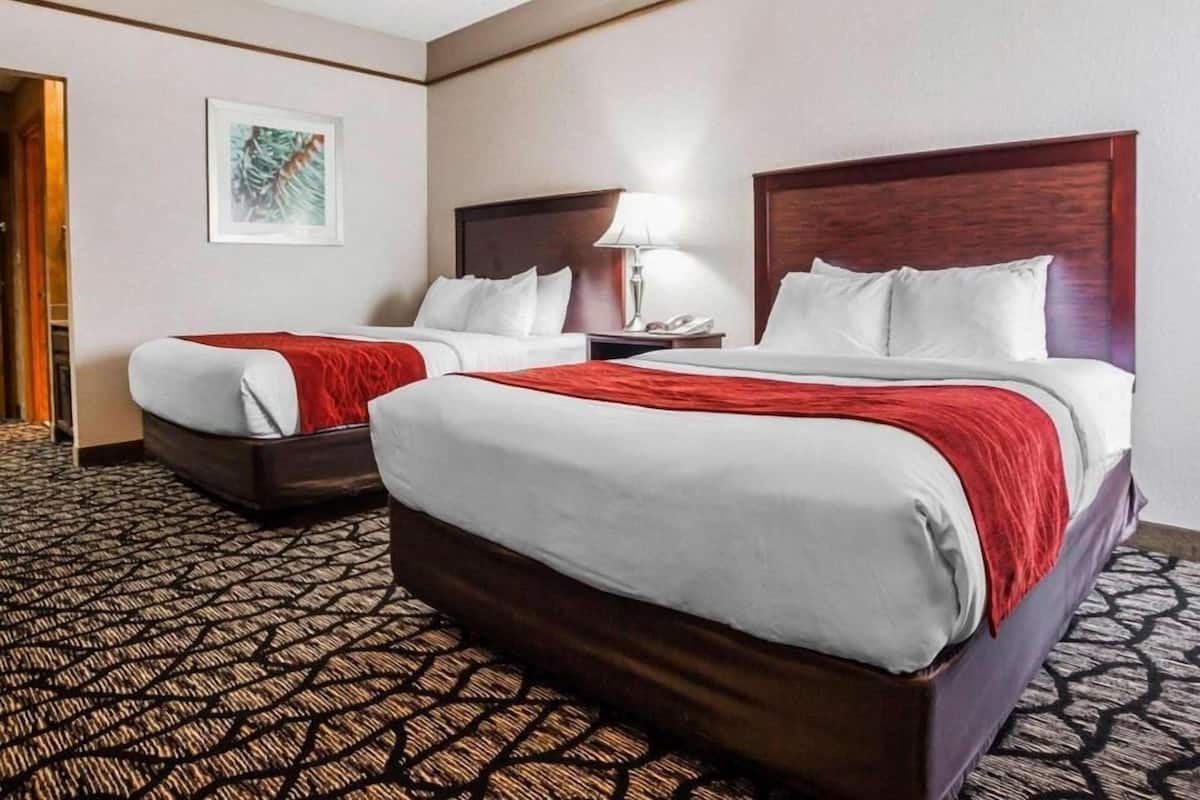 Individually furnished, blackout curtains, iron/ironing board