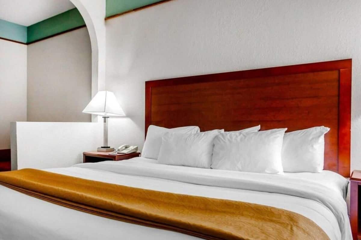 Individually furnished, blackout curtains, iron/ironing board