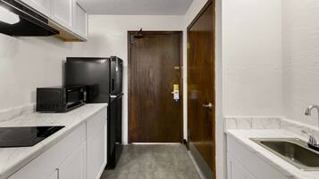 Fridge, microwave, stovetop, eco-friendly cleaning products