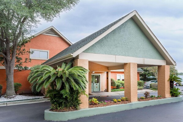 Blick von der Unterkunft