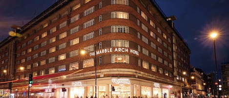 Façade de l’hébergement