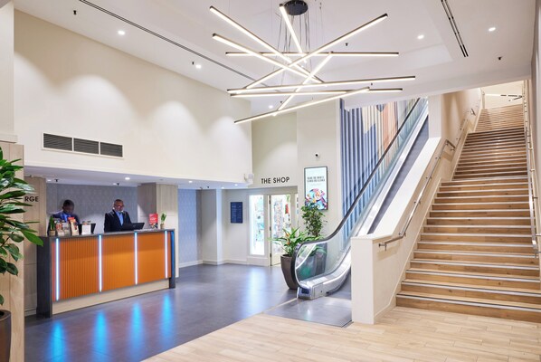 Interior entrance