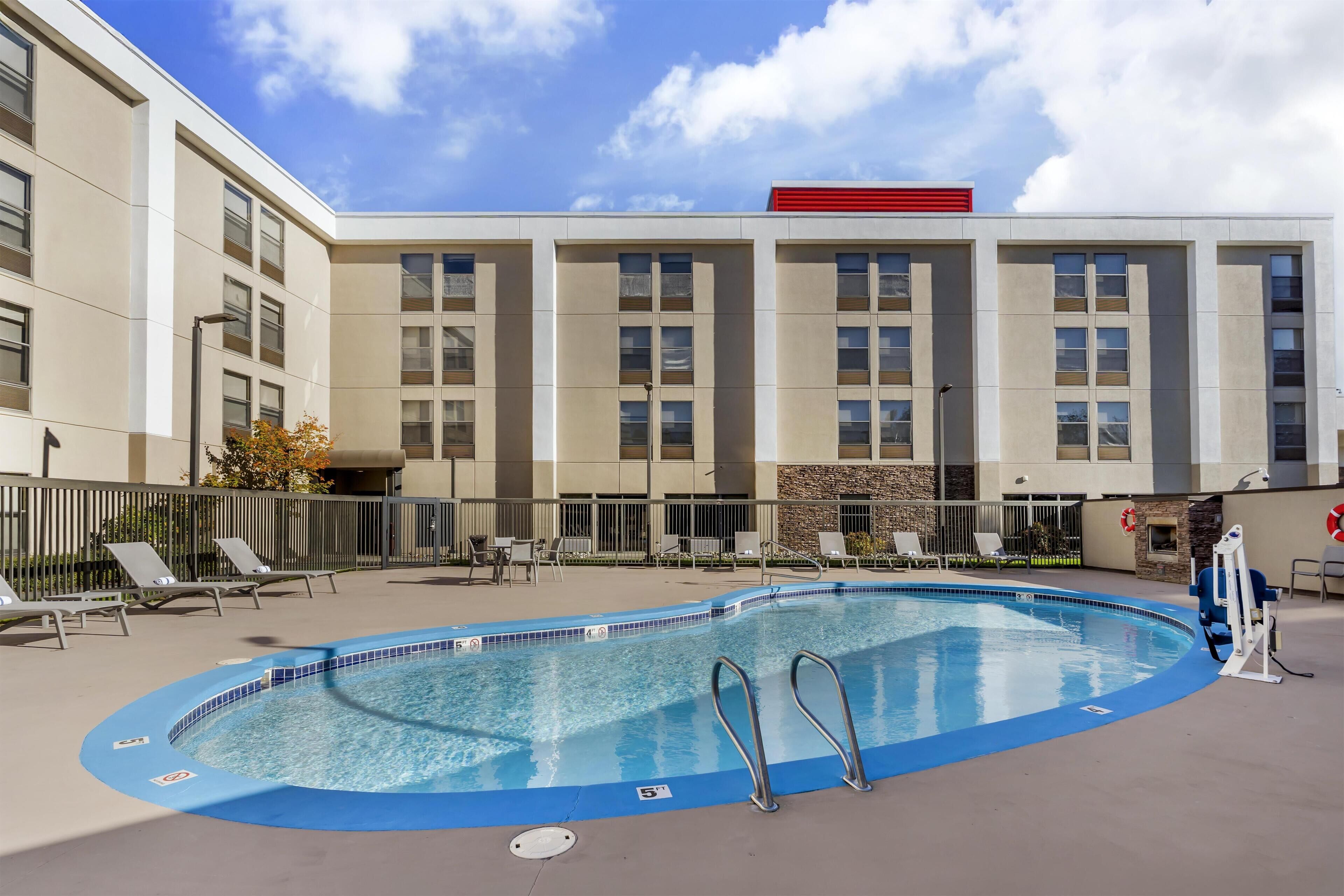 Seasonal outdoor pool