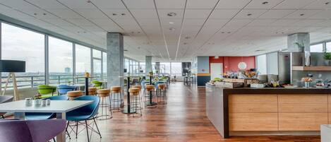 Daily buffet breakfast (EUR 17 per person)