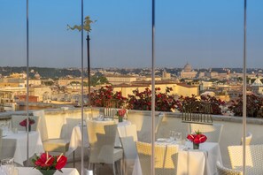 Terrace/patio - Bettoja Hotel Mediterraneo (Rome)