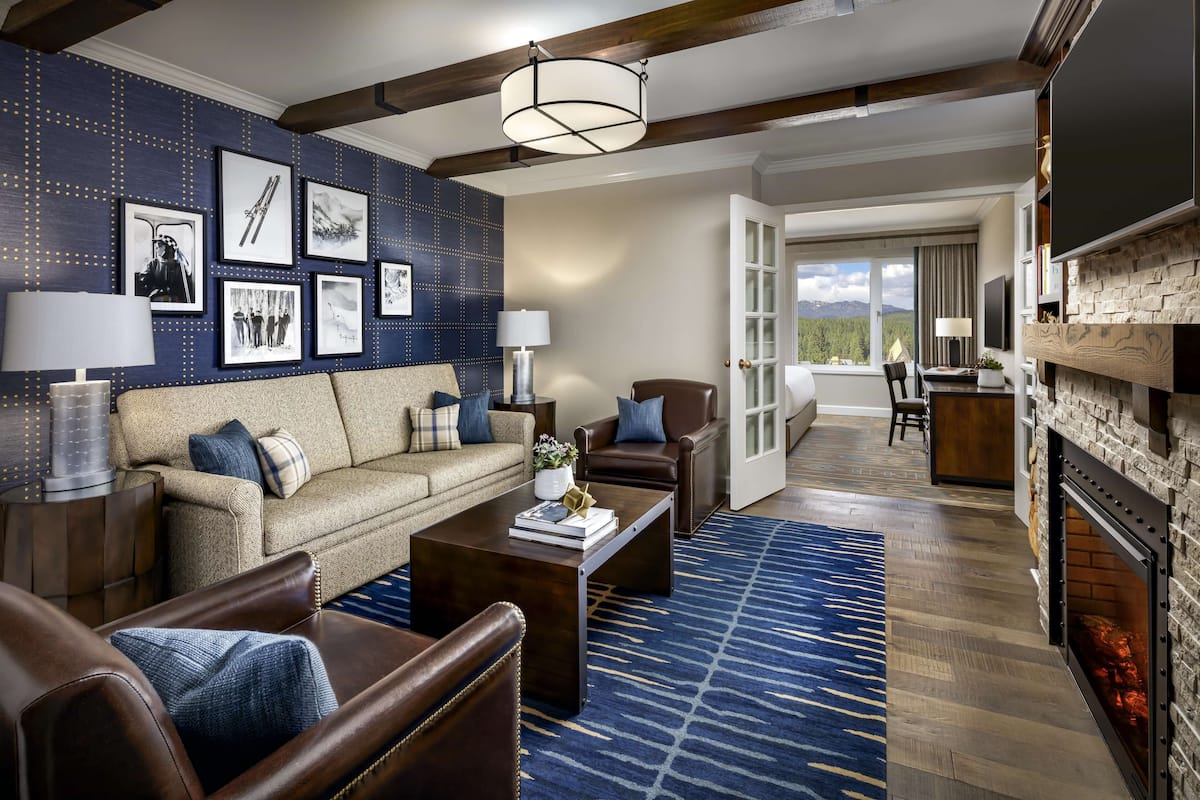 Junior-Suite, 1Â King-Bett und Schlafsofa, Talblick