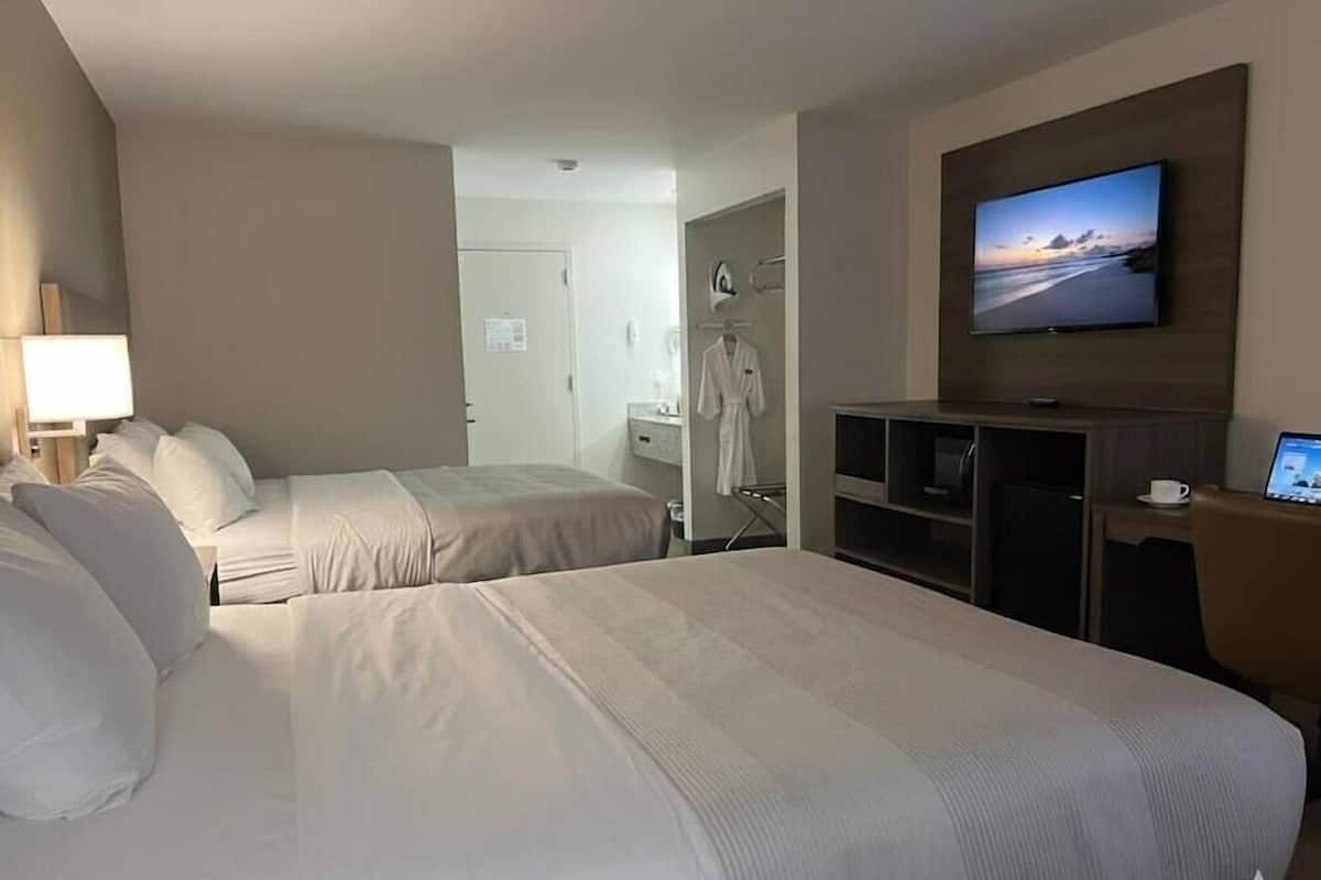 Desk, iron/ironing board, free WiFi, bed sheets