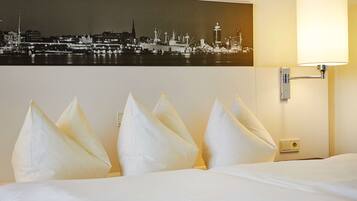 Desk, iron/ironing board, free WiFi, bed sheets