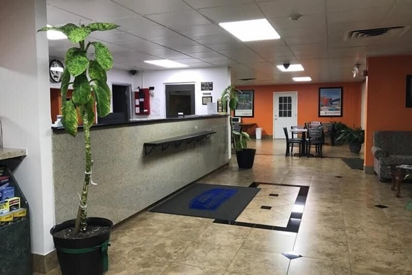 Interior entrance
