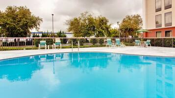 Seasonal outdoor pool