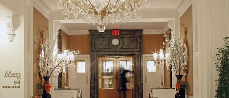 Interior entrance