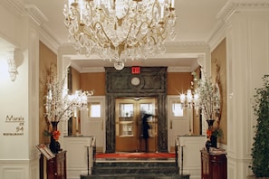 Interior entrance