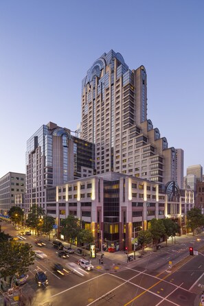 Front of property – evening/night