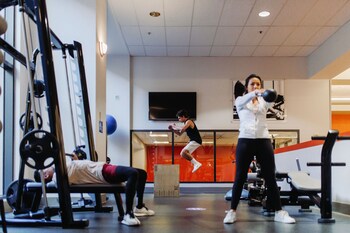 Fitness center at San Francisco Marriott Marquis