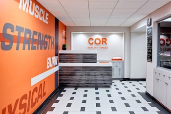 Fitness center at San Francisco Marriott Marquis