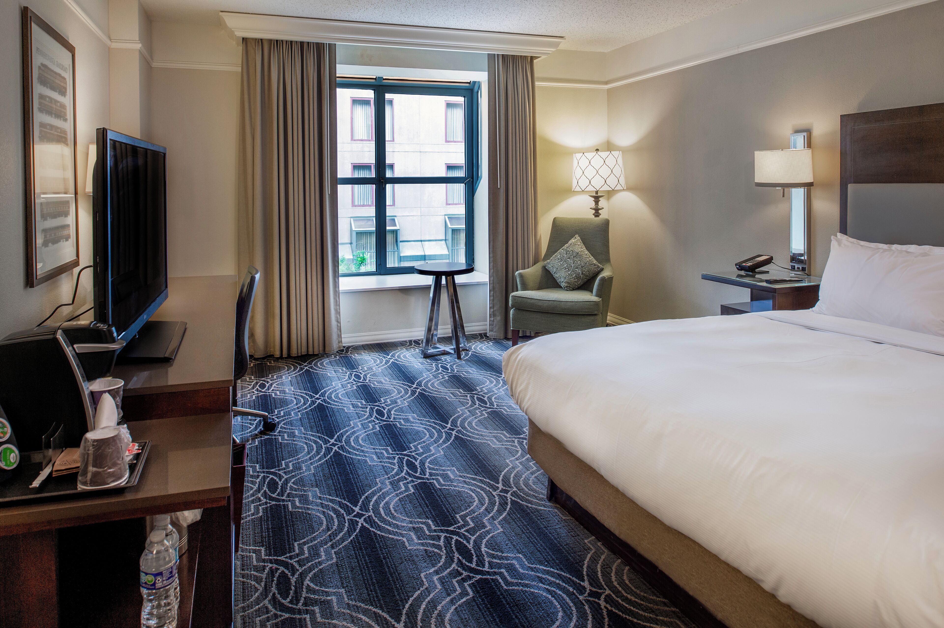 Ropa de cama de alta calidad y caja fuerte