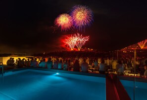 Seasonal outdoor pool