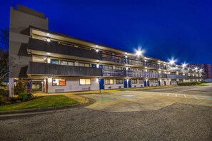 Front of property – evening/night
