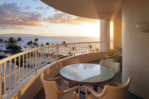 Suite Prestigio, 1 habitación, vista al océano, en esquina | Terraza o patio
